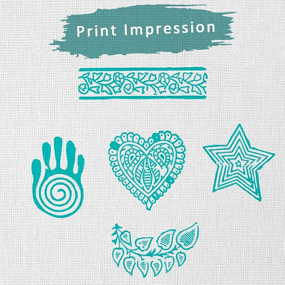 Wooden Block Stamp Hand Carved Printing Stamp - Image 3