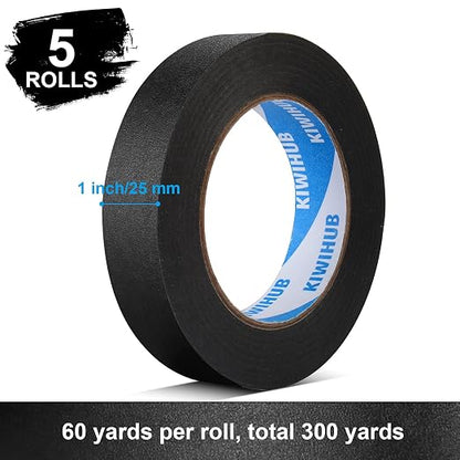 Black Painters Tape, DIY Crafting, Decoration and School Projects - Image 2
