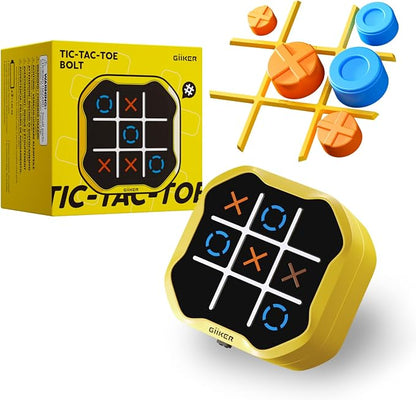 GiiKER Tic Tac Toe Bolt Game, Original 3-in-1 Handheld Puzzle Game, Portable by GiiKER