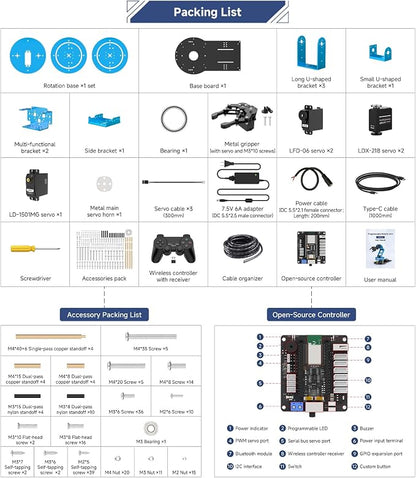 Robotic Arm Kit 6DOF Programming Robot Arm - Image 4