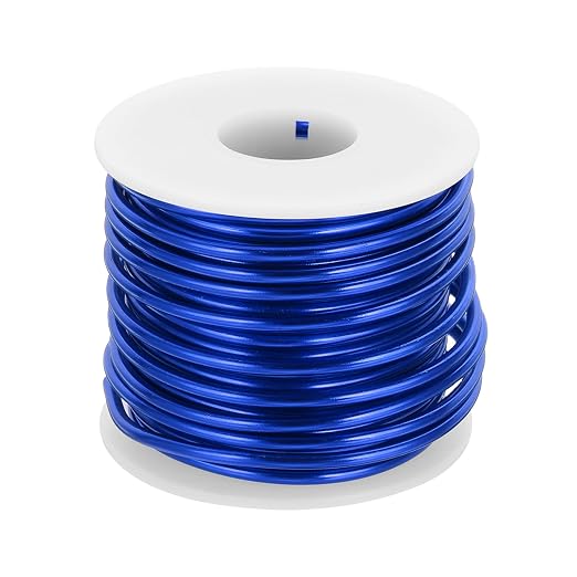 MECCANIXITY 9 Gauge Anodized Aluminum Craft Wire Bendable Bonsai Training Wire by MECCANIXITY