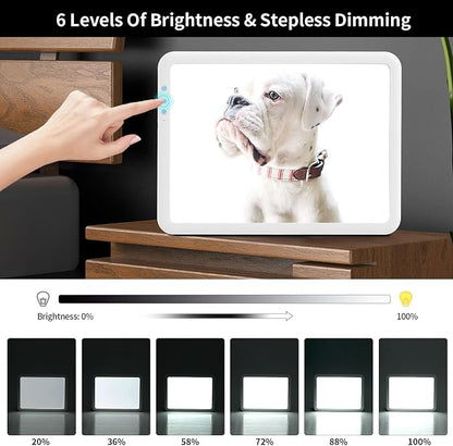 Rechargeable A3 Diamond Art Light Board, Super Bright Tracing Light Box - Image 3