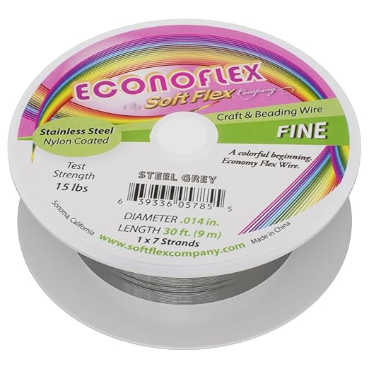 Soft Flex Econoflex Hobby Beading Wire by SoftFlex
