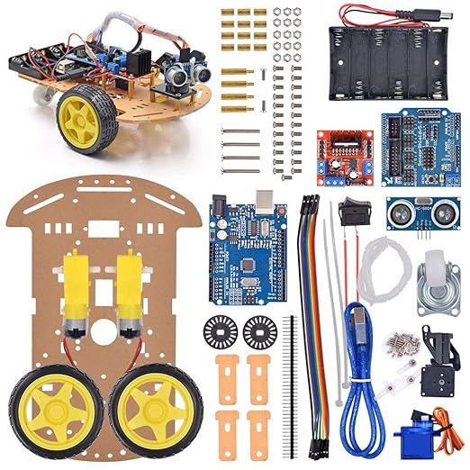 Smart Robot Car Chassis Kit by Unknown