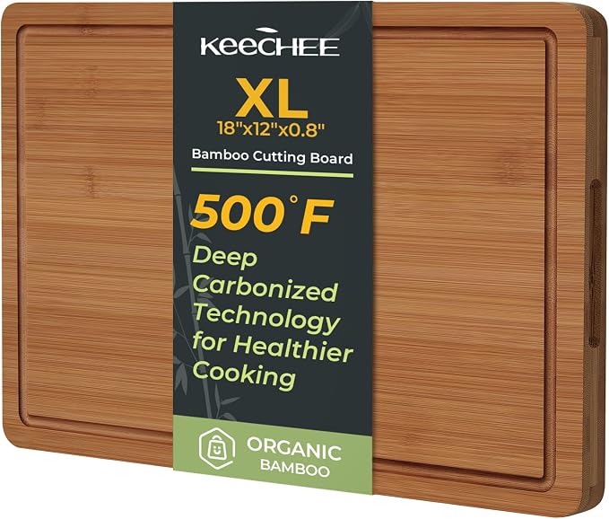 Extra Large Bamboo Cutting Board by Keechee