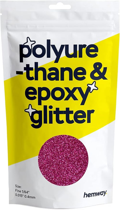 Hemway Polyurethane & Epoxy Glitter Metallic Crystal Flake Additive by Hemway