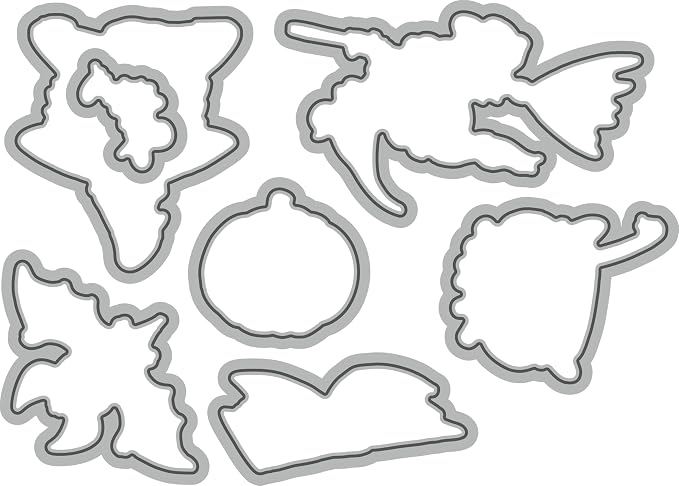 Halloween Clear Silicone stampReusable Stamp - Image 6
