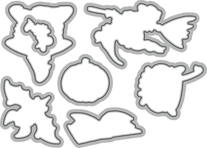 Halloween Clear Silicone stampReusable Stamp - Image 6