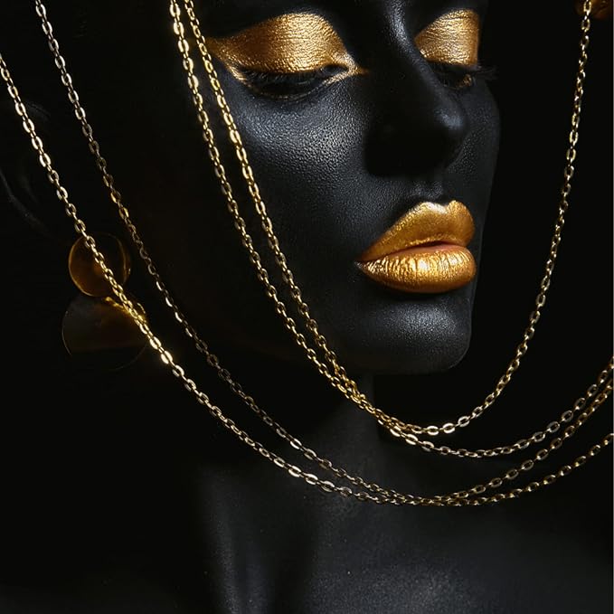 Jishi 60ft Jewelry Necklace Chains 2mm Jewelry Chain Links - Image 7