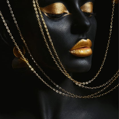 Jishi 60ft Jewelry Necklace Chains 2mm Jewelry Chain Links - Image 7