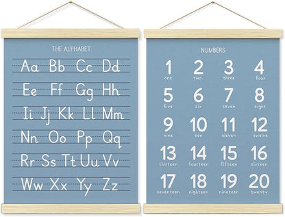 BONETAT Numbers alphabet poster by BONETAT