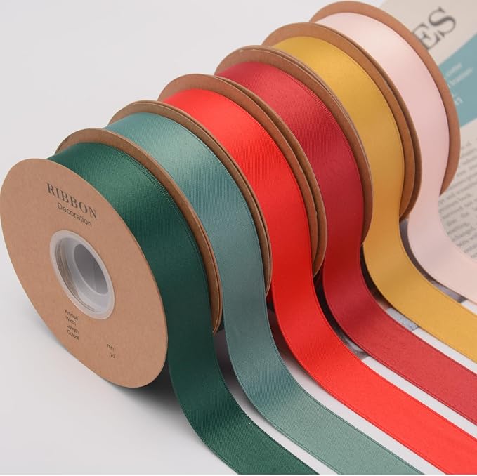 Double Side Satin Ribbon, Continuous 20 Yards, Use - Image 3