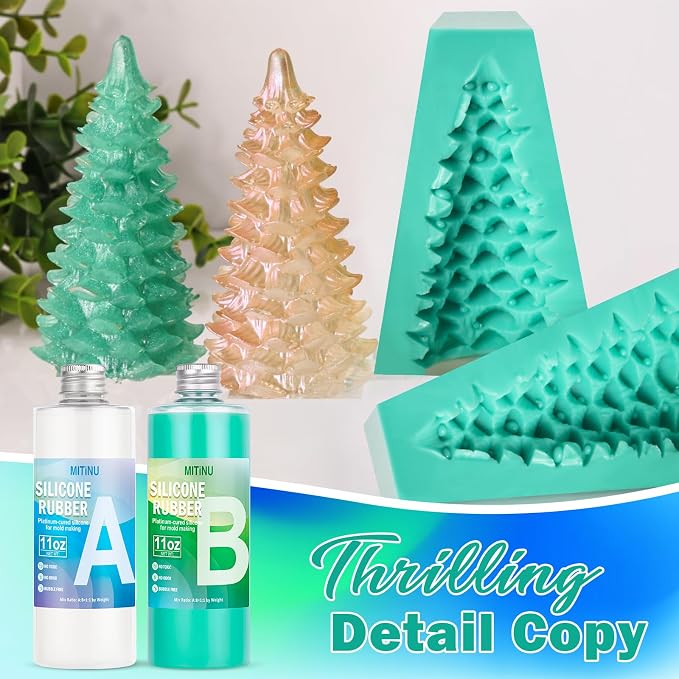22 oz Liquid Silicone Mold Making Kit, 15A Mold Making Liquid Silicone Rubber - Image 3