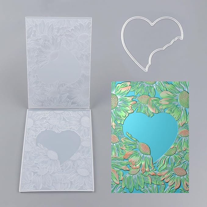 BAOFALI3D Embossing Folder and Metal Die Set - Image 5