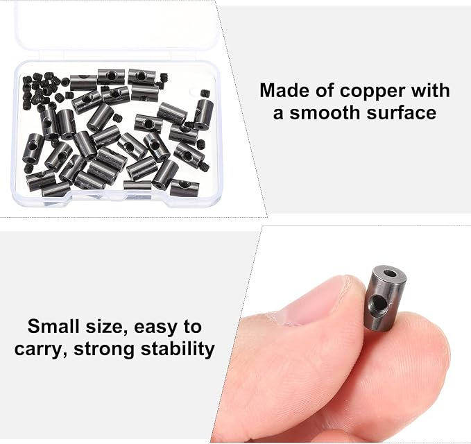 MECCANIXITY 30 Pcs Metal Locking Pin Backs, Locking Pin Keepers Locking Clasp - Image 5
