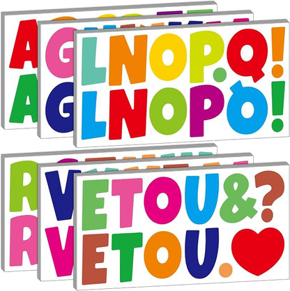 Bemeol 360 Pcs 30 Sheets Bulletin Board Letters 2.5 Inches Alphabet Stickers by Bemeol