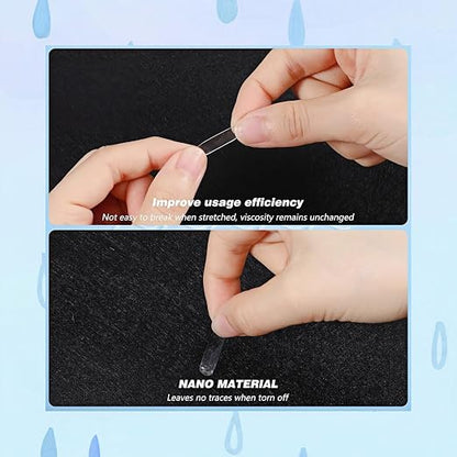 500 Pcs Clear Gel Glue Dots, Double Sided Removable Adhesive Dots, Sticky Tack - Image 5
