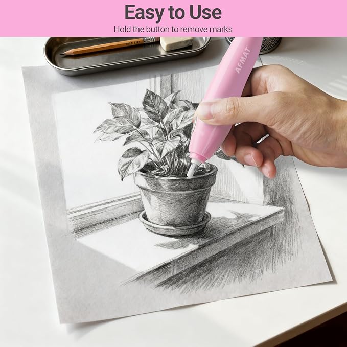 AFMAT EE04PK Electric Eraser, - Image 2