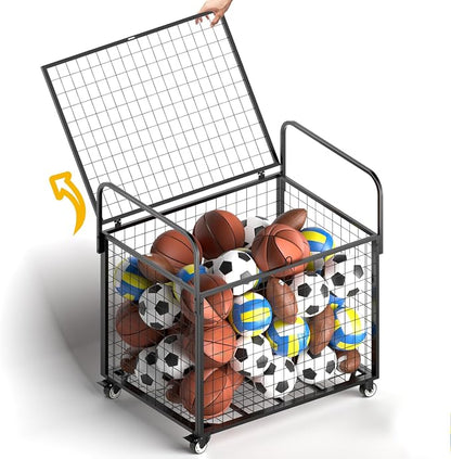 Ball Storage - 22.83" Basketball Cart by LhysnWeareprofessionalracksellerwith20yearsofexperience