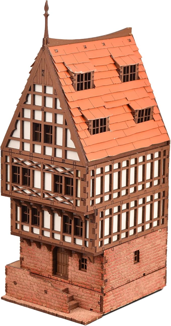 Terracota Rowhouse DIY Wooden Building Kit by IBuiltIt
