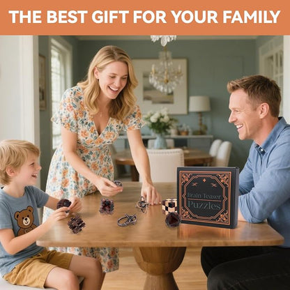 8 Pcs Brain Teaser Puzzles for Adults Teens - Image 7