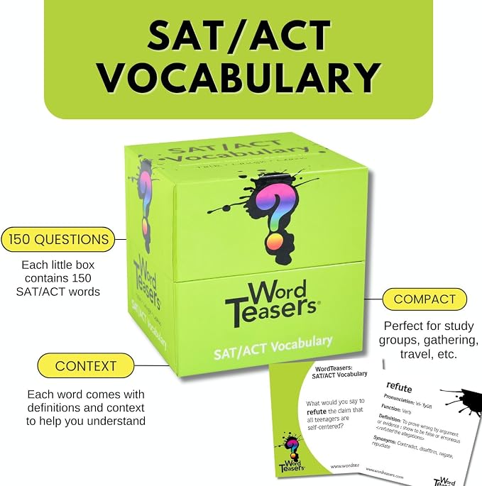 ? WORD TEASERS SAT Vocabulary - Image 3