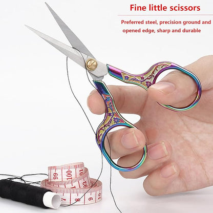 Small Sewing Scissors Sharp Embroidery Crochet Scissors, 2 Piece crochet - Image 5