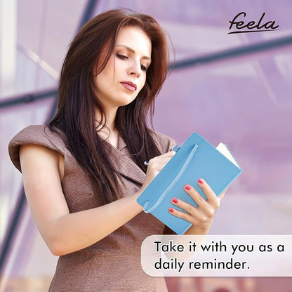 feela 5 Pack Notebooks Journals Bulk, Hardcover Classic Ruled Lined Journals - Image 7