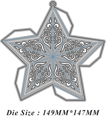 Metal Cutting Dies DIY Merry Christams Embossing Stencil Template Scrapbooking - Image 6