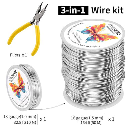 16 Gauge Aluminum Wire 164 Feet KSVZS Bendable Metal Wire - Image 5