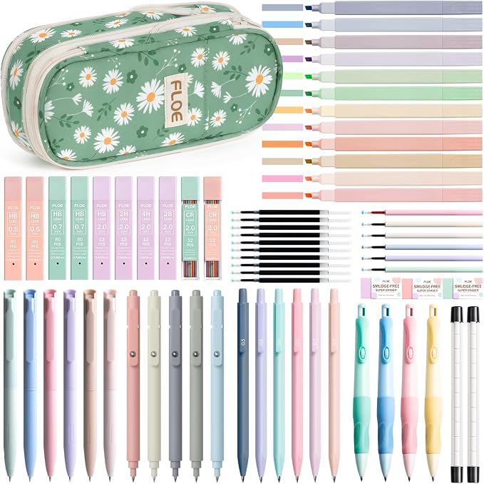 65PCS Aesthetic School Supplies by Unknown