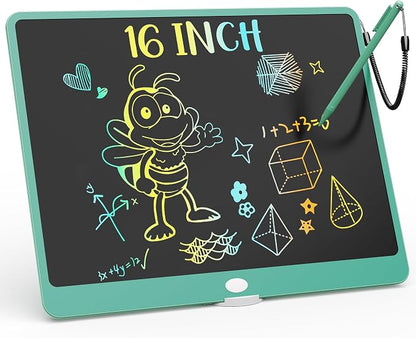 KOKODI LCD Writing Tablet, 16 Inch Colorful Toddler Doodle Board Drawing Tablet by WhereKidsLearnThroughPlay