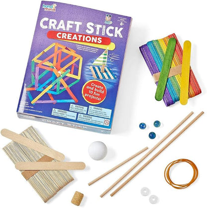 Learning Resources Craft Stick Creations 10 Science Experiments, Activity Book by LearningResources