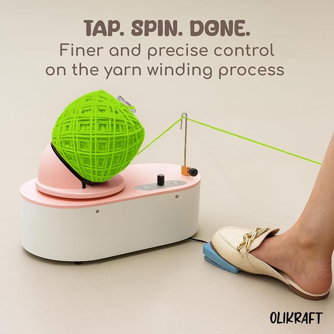 Olikraft Tabletop Electric Yarn Winder - Image 4