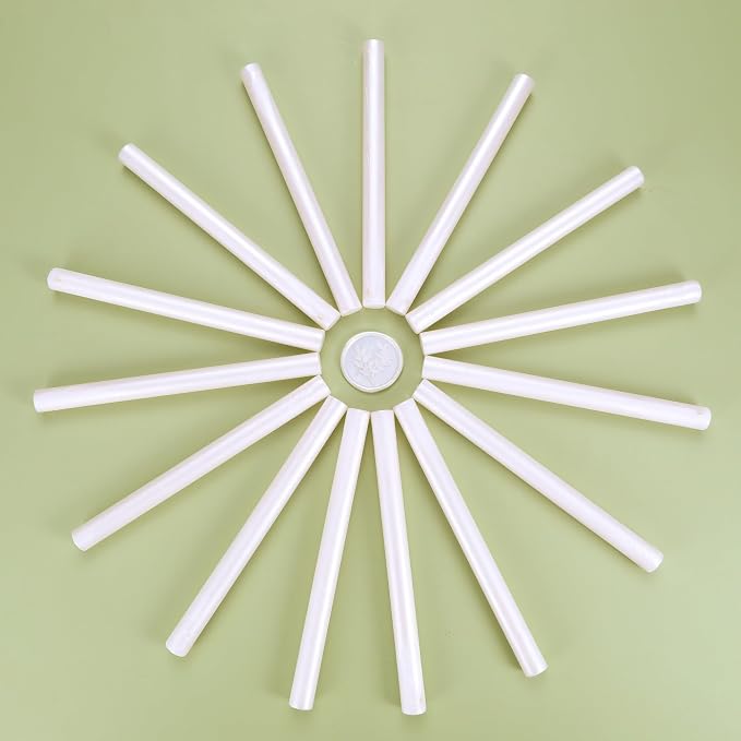 Yoption 15 Pieces Pearl White Glue Gun Sealing Wax Sticks - Image 7
