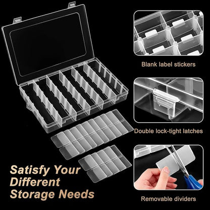 36 Grids Large Plastic Organizer Box - Image 3