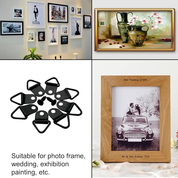 Small Triangle Ring Steel Picture Hangers - Image 6
