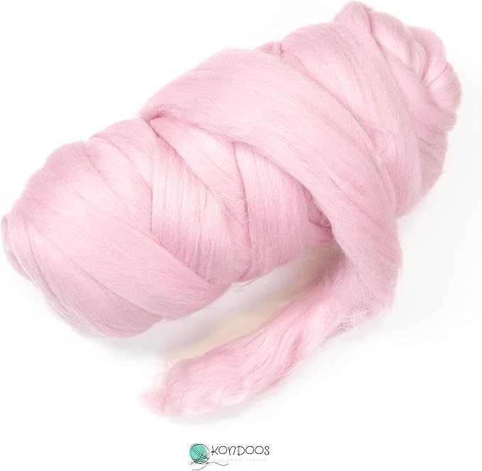 Kondoos Colored Natural Wool roving, 1 lb. Best Wool - Image 4
