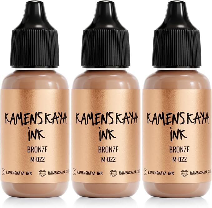Metallic Alcohol Ink Set: Bronze Alcohol Ink by Kamenskaya