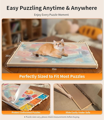 Join&Joy 1500 Piece Puzzle Board Pro, - Image 6