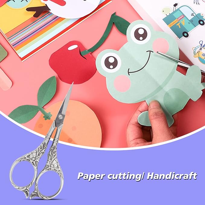 BIHRTC Embroidery Sewing Scissors Stainless Steel - Image 6