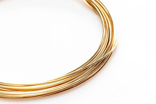 20 Gauge, Jeweler's Brass Wire, Dead Soft, CDA #260-1OZ by CRAFT WIRE - Image 3