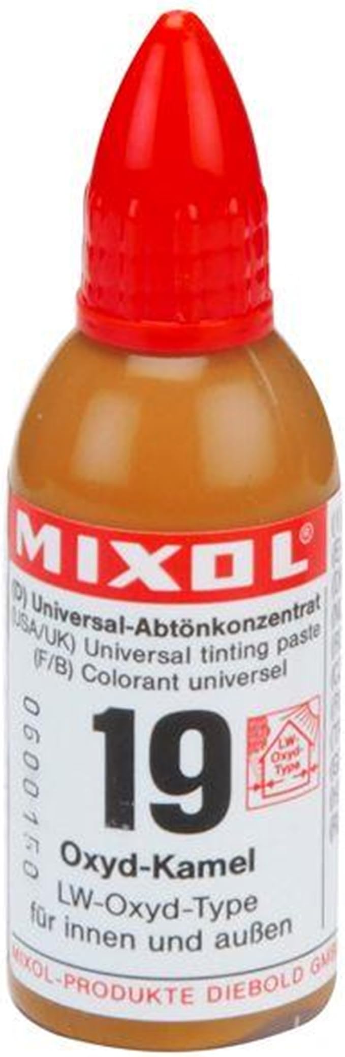 Mixol Universal Tints, Oxide Camel, 20 ml by SoloGuitars