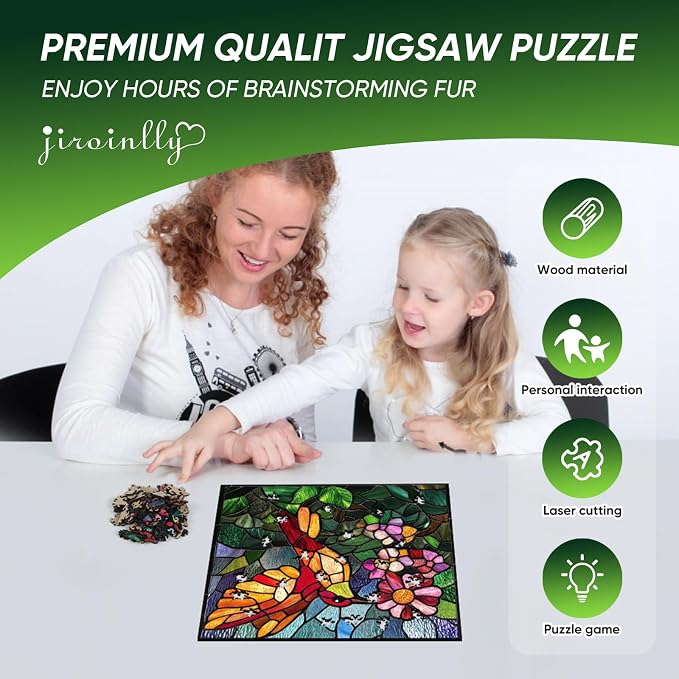 Wooden Jigsaw Puzzles -Bird Wooden Puzzles - Image 5