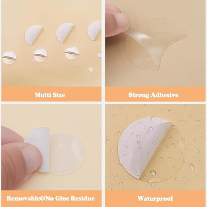 771PCS Double Sided Tape Removable Strong Adhesive Dots Heavy Duty Sticky Pads - Image 3