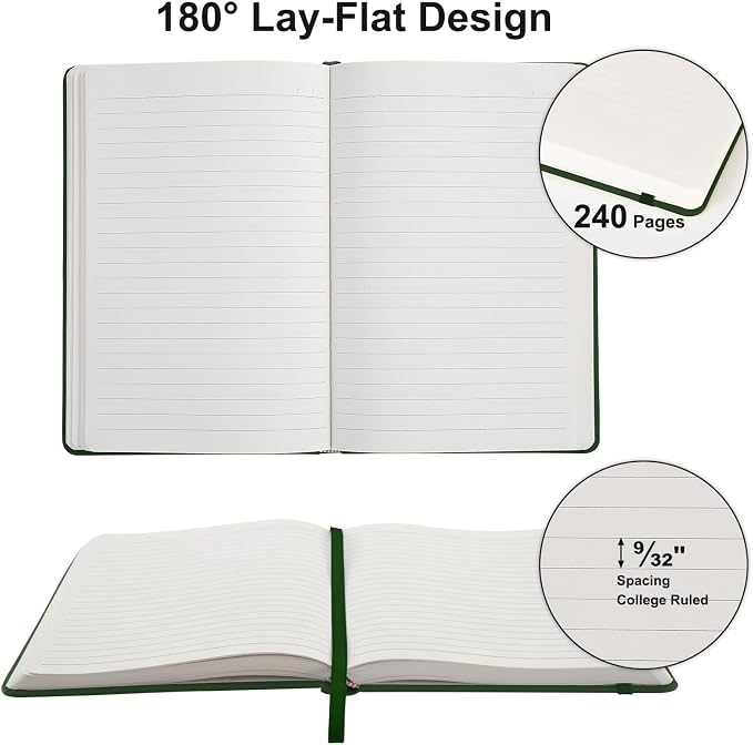 Comix Lined Journal Notebook for Women Men, Journaling Notebooks for Office - Image 4