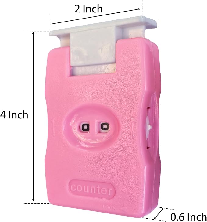 2 Pieces Knitting Counter, Needle Marking Tool, Plastic Knit Counter, Knitting - Image 2