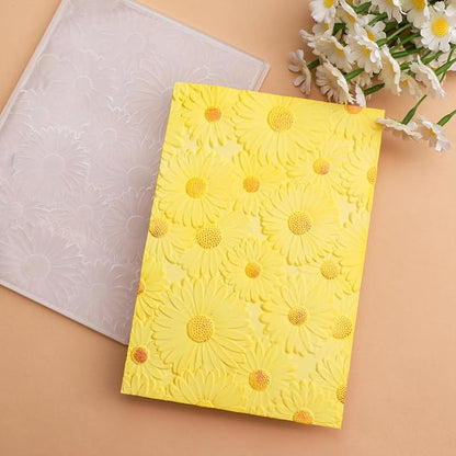 BAOFALI 3D Embossing Folder for Card Making, Beautiful Sunflower Plastic - Image 9