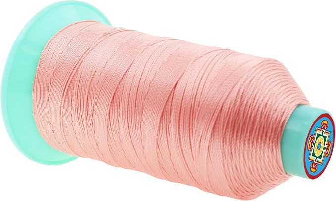 Mandala Crafts Bonded Nylon Thread Blush Heavy Duty Sewing Threads - Image 2