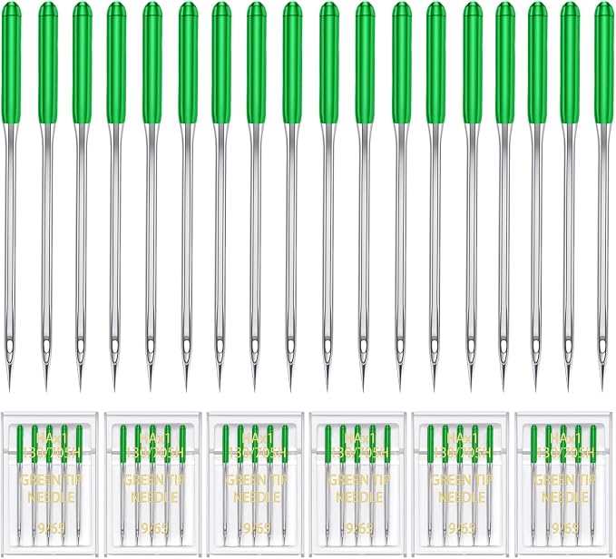 HONEYSEW 30 Pieces Sewing Machine Needles HAX1 130/705H Universal Regular Point by HONEYSEW